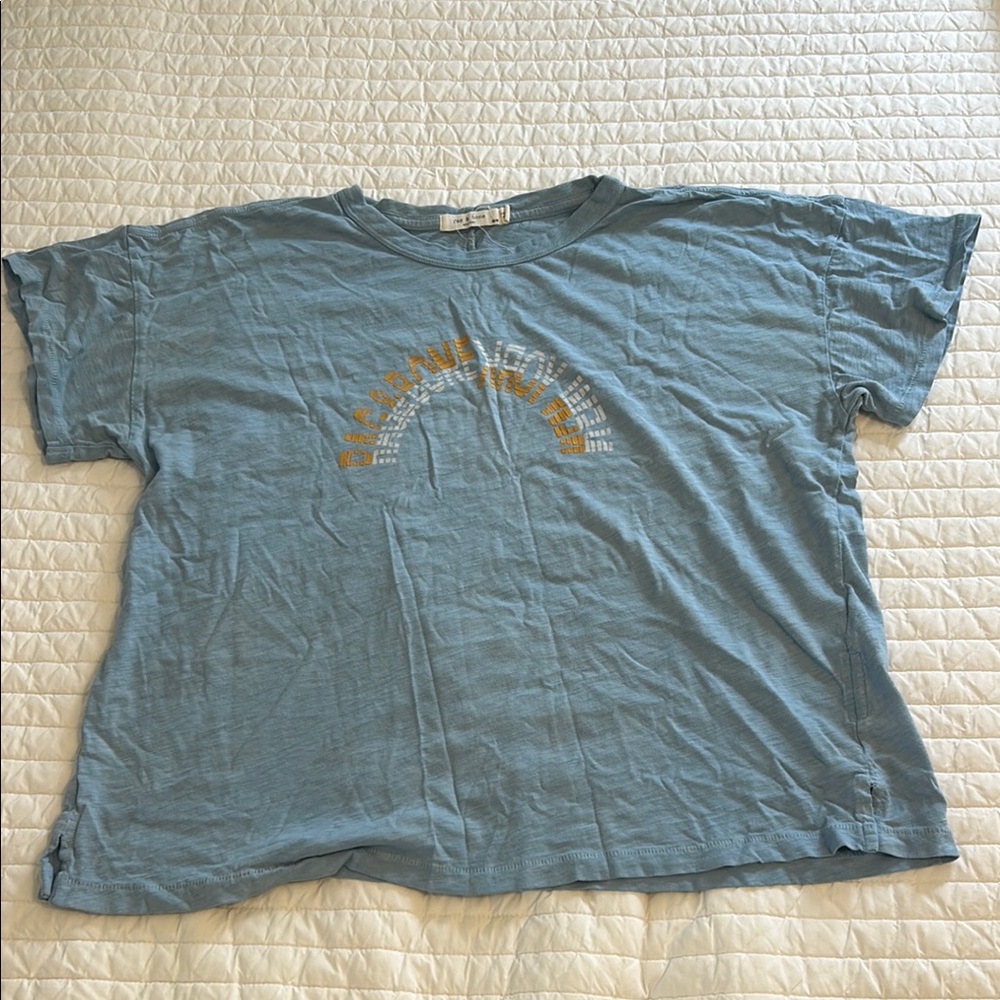 Blue Graphic T-Shirt